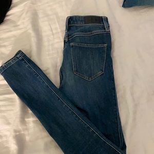 Hollister ultra high rise extreme skinny jeans